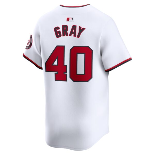Josiah Gray Washington Nationals  Home Limited Player Jersey - White
