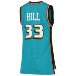 Grant Hill Detroit Pistons Mitchell & Ness Women's 1998/99 Hardwood Classics Swingman Jersey - Teal