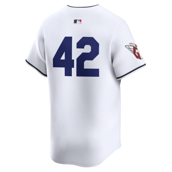 Cleveland Guardians 2024 Jackie Robinson Day Home Men Limited Jersey - White