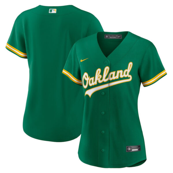 Oakland Athletics Alternate Team Women Jersey - Green