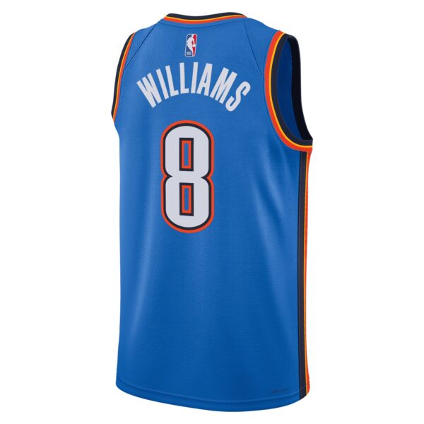 Jalen Williams Oklahoma City Thunder  Unisex Swingman Replica Jersey - Icon Edition - Blue