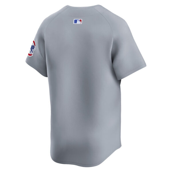 Chicago Cubs Road Limited Men Jersey - Gray