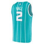 LaMelo Ball Charlotte Hornets Fanatics Fast Break Replica Jersey Teal - Icon Edition