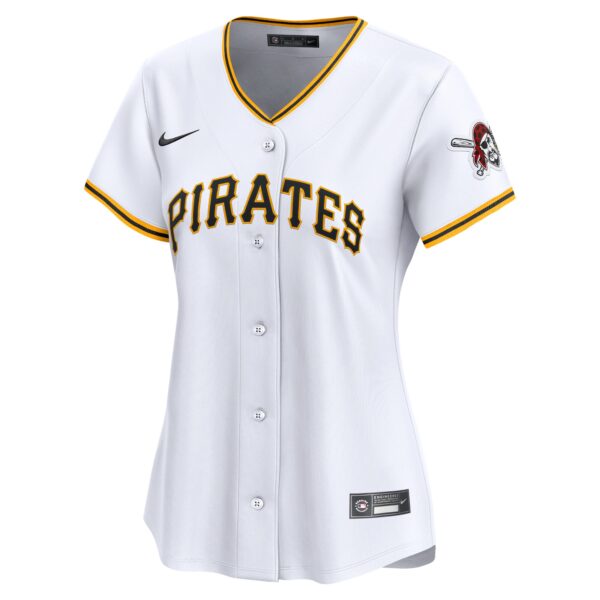 Pittsburgh Pirates  Women's Home Limited Jersey - White