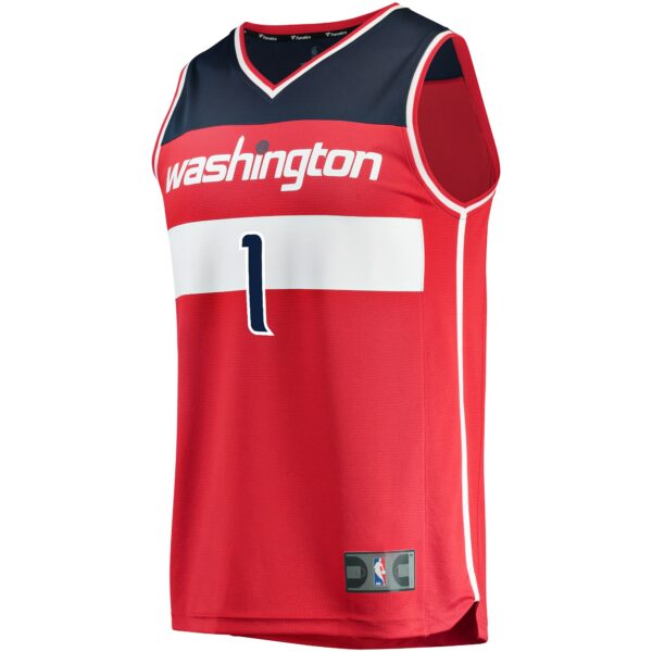 Johnny Davis Washington Wizards Fanatics Fast Break Replica Player Jersey Icon - Edition - Red