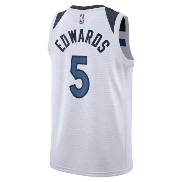 Anthony Edwards 5 Minnesota Timberwolves Unisex Swingman Jersey - Association Edition - White