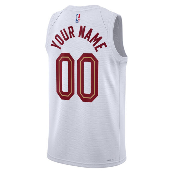 Cleveland Cavaliers 2023/24 Association Swingman Custom Men Jersey - White