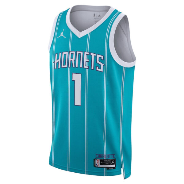 LaMelo Ball 1 Charlotte Hornets Unisex Swingman Jersey - Icon Edition - Teal