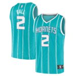 LaMelo Ball Charlotte Hornets Fanatics Fast Break Replica Jersey Teal - Icon Edition