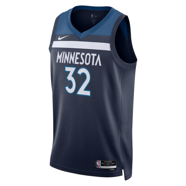 Karl-Anthony Towns 32 Minnesota Timberwolves Unisex Swingman Jersey - Icon Edition - Navy