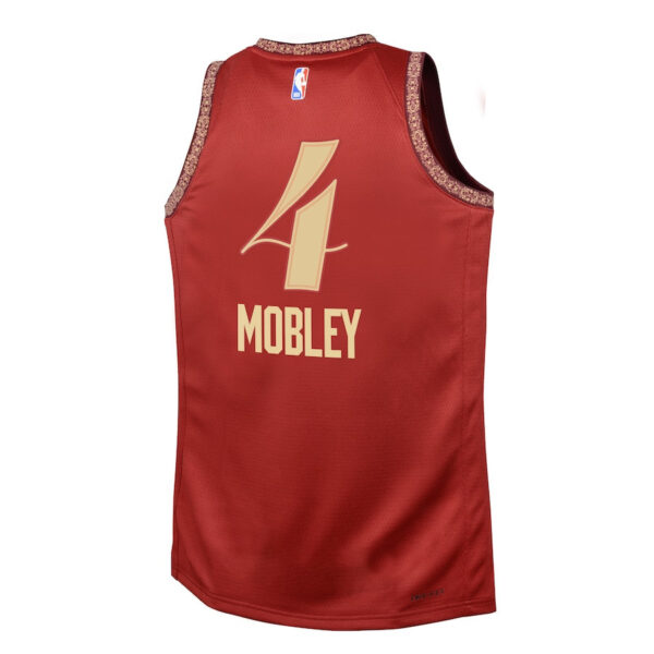 Evan Mobley 4 Cleveland Cavaliers 2023/24 City Edition Swingman YOUTH Jersey - Wine