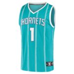 LaMelo Ball Charlotte Hornets Fanatics Fast Break Replica Jersey - Icon Edition - Teal