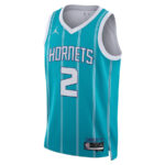 James Bouknight 2 Charlotte Hornets Unisex Swingman Jersey - Icon Edition - Teal