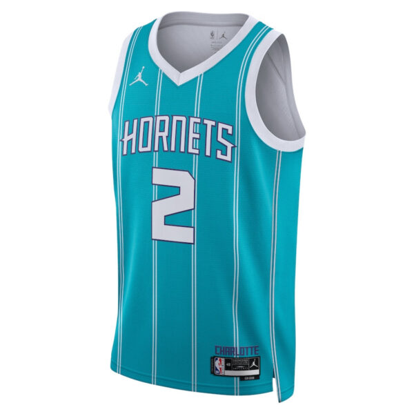 James Bouknight 2 Charlotte Hornets Unisex Swingman Jersey - Icon Edition - Teal