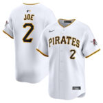 Connor Joe 2 Pittsburgh Pirates Home Limited Men Jersey - White