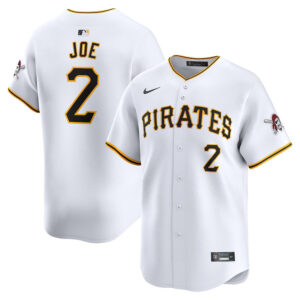 Connor Joe 2 Pittsburgh Pirates Home Limited Men Jersey - White
