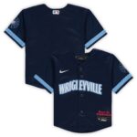 Chicago Cubs  Infant MLB City Connect Replica Jersey - Navy