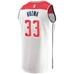 Kyle Kuzma Washington Wizards Fanatics Fast Break Replica Jersey - Association Edition - White