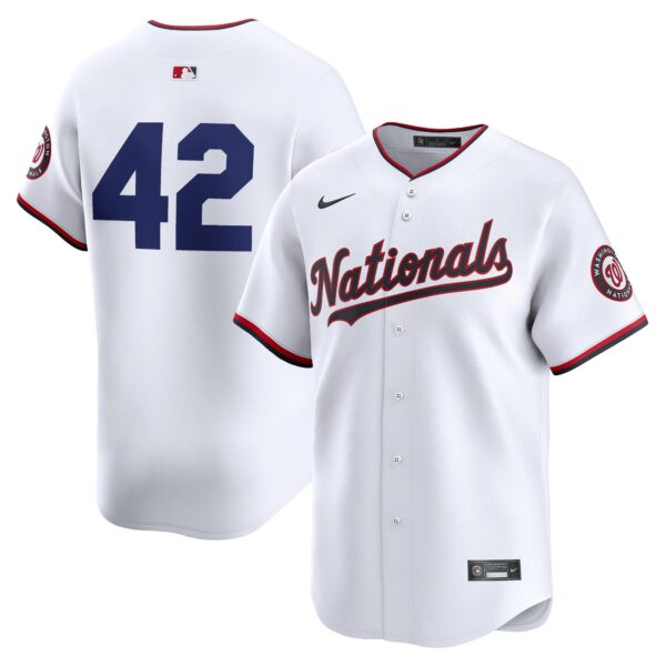 Washington Nationals  2024 Jackie Robinson Day Home Limited Jerseyu00c2u00a0u00e2u20acu201c White