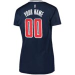 Washington Wizards Fanatics Women's Custom Fast Break Replica Jersey Navy - Statement Edition