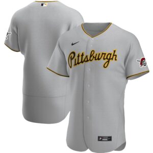 Pittsburgh Pirates  Road Authentic Team Jersey - Gray