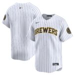 Milwaukee Brewers   Alternate Limited Jerseyu00c2u00a0u00e2u20acu201c White