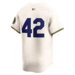 Milwaukee Brewers 2024 Jackie Robinson Day Home Men Limited Jersey - Cream