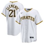 Roberto Clemente Pittsburgh Pirates  Home Replica Player Name Jersey - White