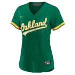 Oakland Athletics  Women's Alternate Replica Team Jersey - Kelly Green