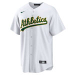 Esteury Ruiz 1 Oakland Athletics Home Men Jersey - White