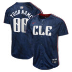 Cleveland Guardians 2024 City Connect Limited YOUTH Custom Jersey - Navy