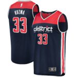 Kyle Kuzma Washington Wizards Fanatics Fast Break Replica Player Jersey - Statement Edition - Navy