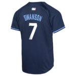 Dansby Swanson 7 Chicago Cubs City Connect Limited YOUTH Jersey - Navy