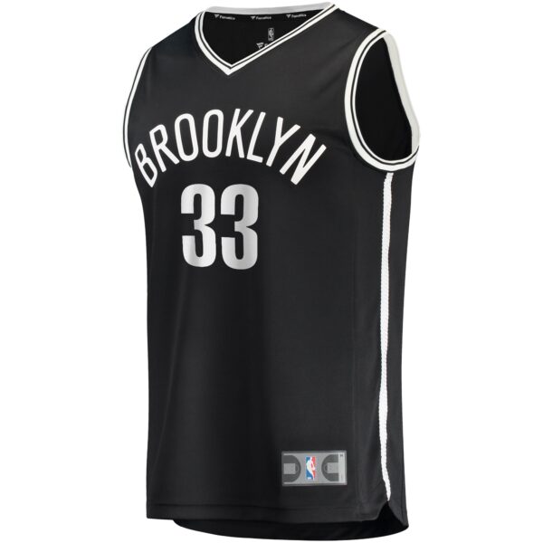 Nicolas Claxton Brooklyn Nets Fanatics Fast Break Player Jersey - Icon Edition - Black