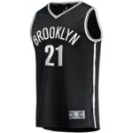 Noah Clowney Brooklyn Nets Fanatics  Fast Break Replica Jersey - Icon Edition - Black