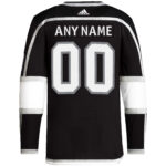 Los Angeles Kings adidas  Home  Primegreen Authentic Custom Jersey - Black