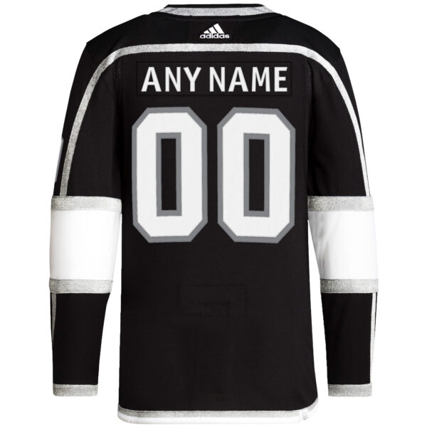 Los Angeles Kings adidas  Home  Primegreen Authentic Custom Jersey - Black