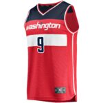 Deni Avdija Washington Wizards Fanatics Fast Break Replica Jersey - Icon Edition - Red