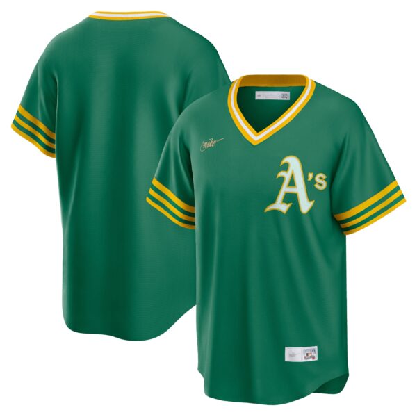 Oakland Athletics  Road Cooperstown Collection Team Jersey - Kelly Green