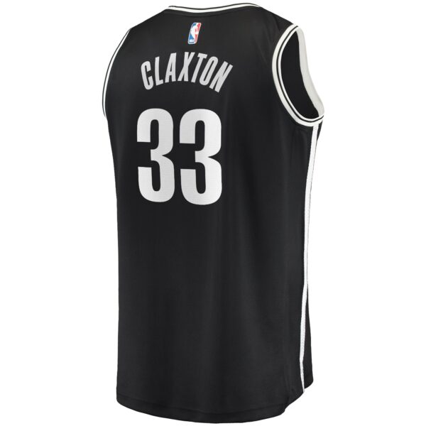 Nicolas Claxton Brooklyn Nets Fanatics Fast Break Player Jersey - Icon Edition - Black