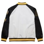 Roberto Clemente Pittsburgh Pirates Mitchell & Ness Cooperstown Collection Legends Lightweight Satin Raglan Full-Snap Jacket - White/Black