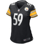 Jack Ham 59 Pittsburgh Steelers Women Game Retired Jersey - Black