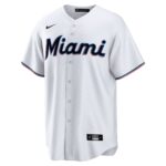 Jazz Chisholm Jr. Miami Marlins  Home Replica Player Jersey - White