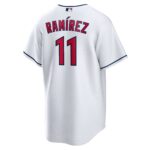 Josu00c3u00a9 Ramu00c3u00adrez Cleveland Guardians  Replica Player Jersey - White