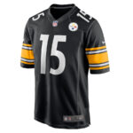 Denzel Mims 15 Pittsburgh Steelers Game Men Jersey - Black