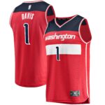 Johnny Davis Washington Wizards Fanatics Fast Break Replica Player Jersey Icon - Edition - Red