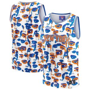 New York Knicks NBA & KidSuper Studios by Fanatics Unisex Hometown Jersey - White