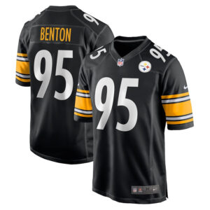 Keeanu Benton 95 Pittsburgh Steelers Men Team Game Jersey - Black