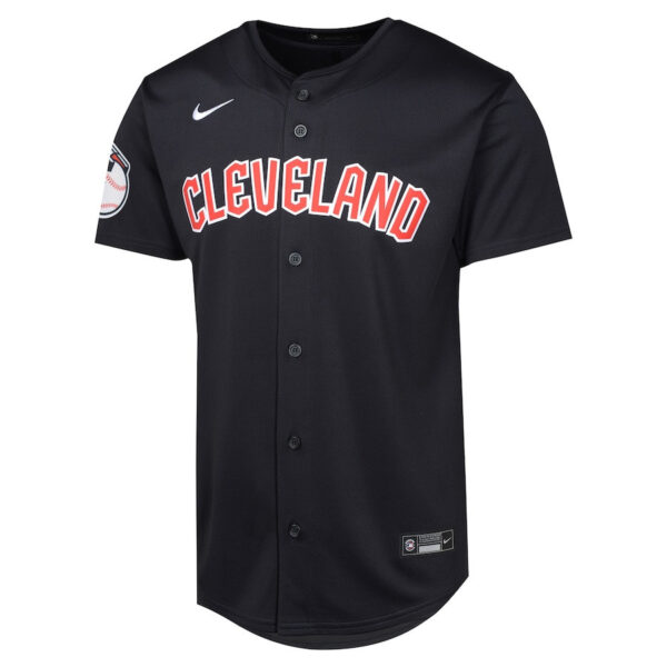 Jos�� Ram��rez 11 Cleveland Guardians Alternate Limited YOUTH Jersey - Blue