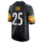 Desmond King 25 Pittsburgh Steelers Men Game Jersey - Black